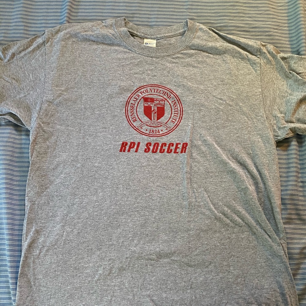 RPI soccer camp t-shirt